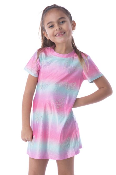 GRO BUTTERFLY T SHIRT DRESS