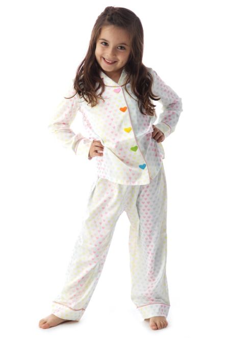 YORK HEART PAJAMA SET